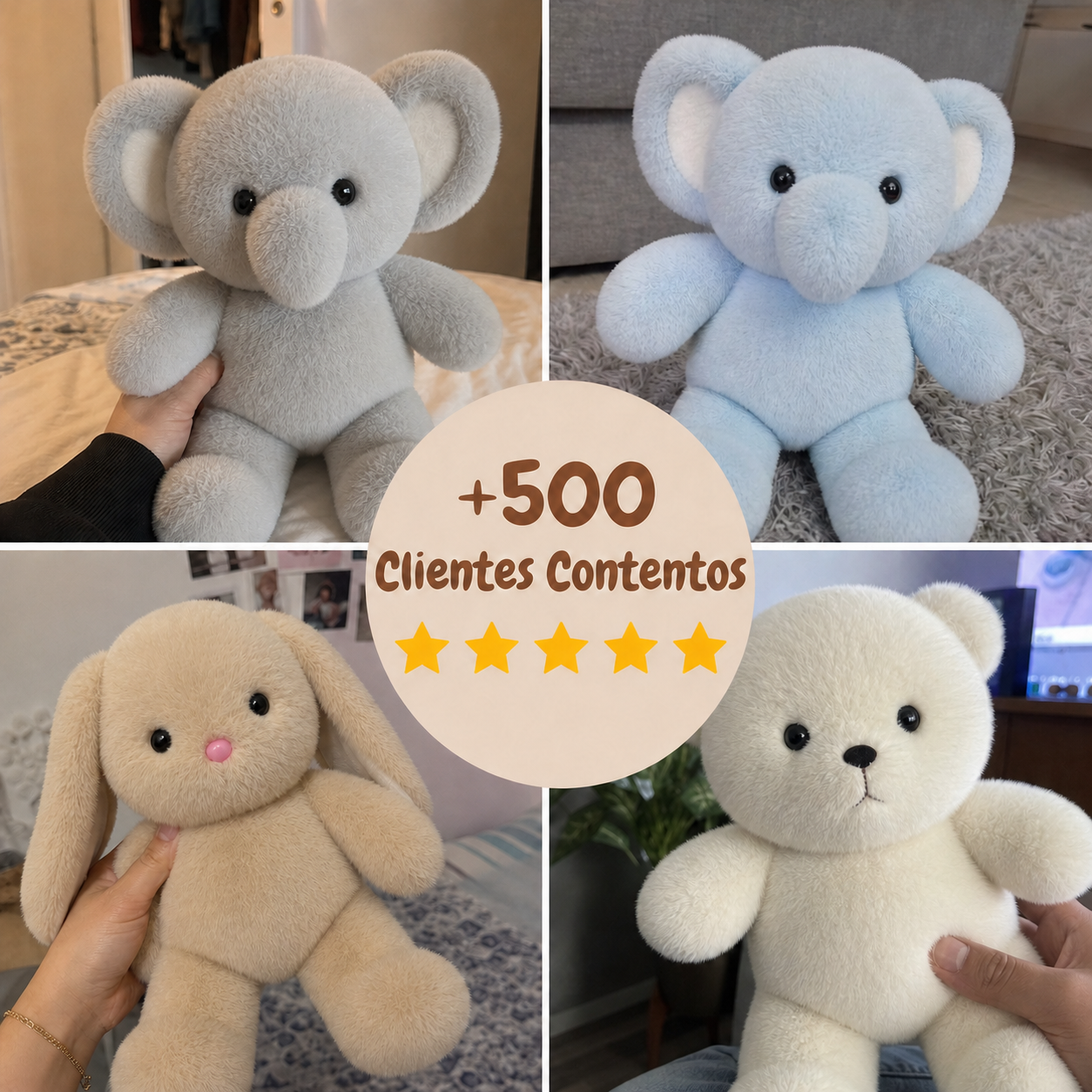 Fugaditos™ | Los Peluches que Corren