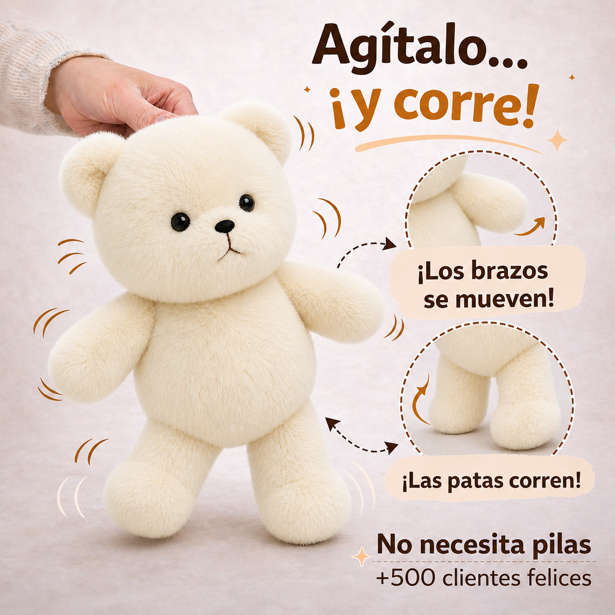 Fugaditos™ | Los Peluches que Corren